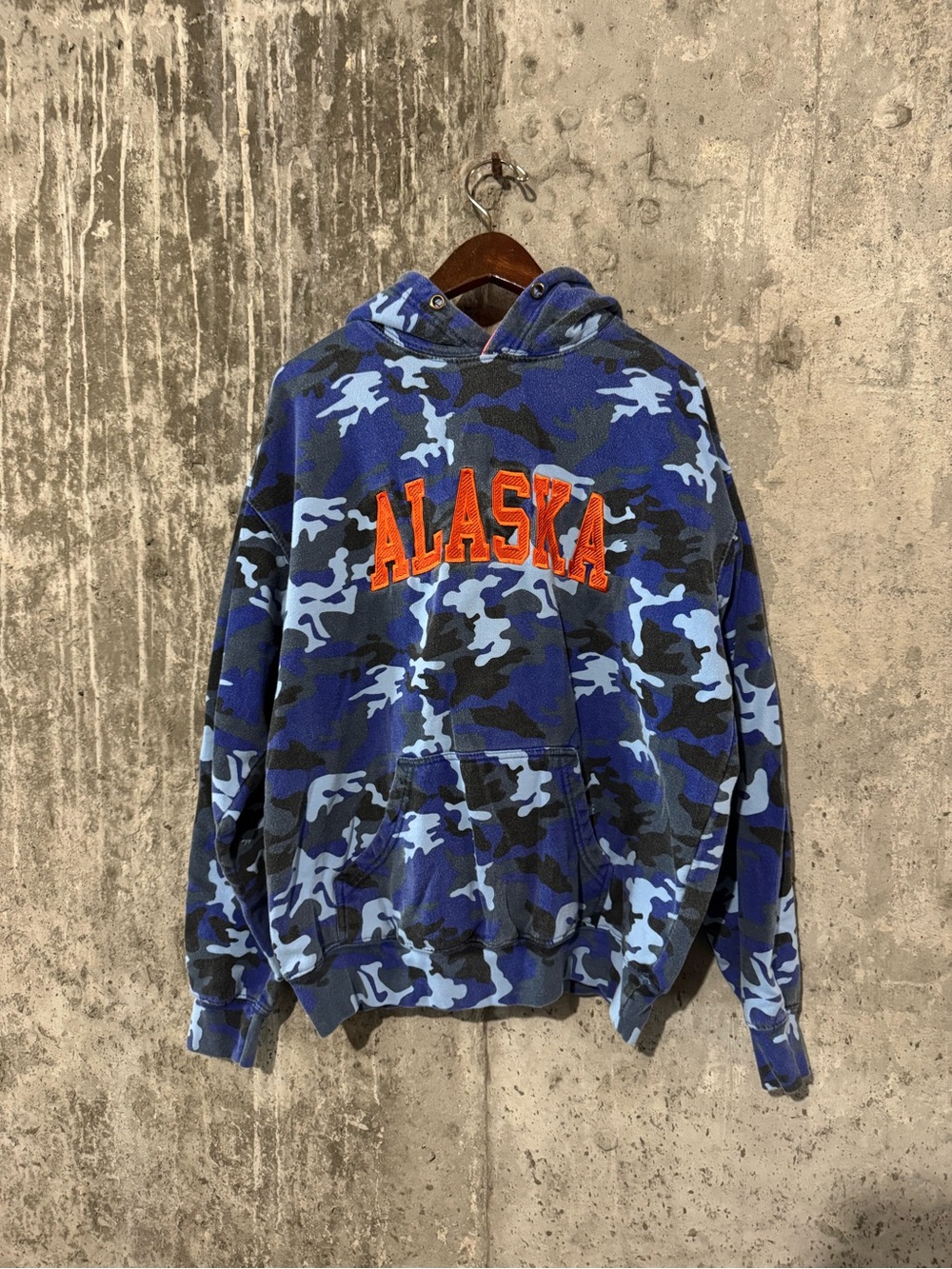 Alaska Blue Camo Hoodie